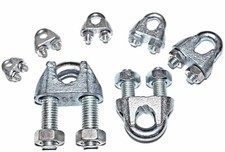 Braçadeira de corda de fio 3mm 5mm 6mm 8mm 10mm 12mm 16mm aço U braçadeiras de parafuso cabo  comprar usado  Enviando para Brazil