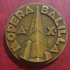 Medaglia opera balilla usato  Roma