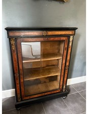 Victorian ebonised amboyna for sale  CHERTSEY
