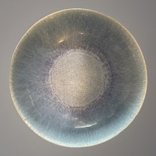 Usado, Caixa e cano 13” tigela decorativa azul branca art déco feita em Portugal em excelente estado usado comprar usado  Enviando para Brazil