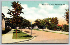 Cartolina epoca kansas usato  Spedire a Italy