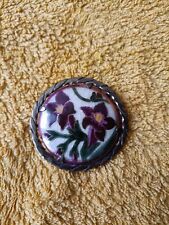 Ancienne broche porcelaine d'occasion  Orleans-