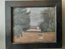 Antique landscape painting d'occasion  Expédié en Belgium