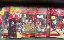 Liverpool season programmes for sale  CARNFORTH