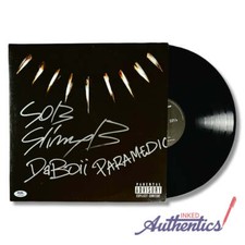 LP de vinil autografado assinado SOB x RBE "Pantera Negra" PSA/DNA autenticado comprar usado  Enviando para Brazil