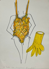 Dipinto disegno tecnica usato  Carrara