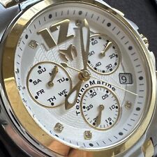 Relógio masculino Technomarine Manta Neo clássico mostrador cronógrafo 215019 *SEM CAIXA TRASEIRA comprar usado  Enviando para Brazil