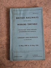 British railways eastern for sale  MIDDLESBROUGH