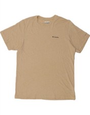 Camiseta masculina COLUMBIA grande bege algodão AO08 comprar usado  Enviando para Brazil