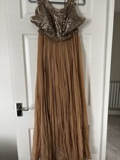 Beige prom dress for sale  LIVERPOOL