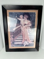 Victorian lithograph framed for sale  Glidden