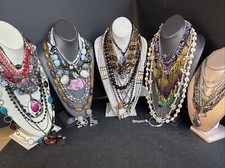 Lote de 60 joias vintage femininas de colar boho por atacado revenda COMO MOSTRADO T1035 comprar usado  Enviando para Brazil