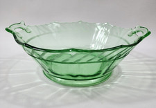 Etched green depression for sale  Fairfield