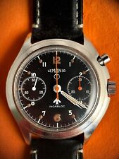 Lemania chronograph monopusher usato  Roma