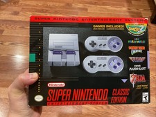 Authentic. super nintendo for sale  Leburn