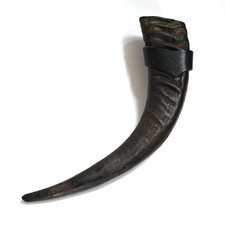 Trinkhorn wasserbüffel 40cm gebraucht kaufen  Owingen