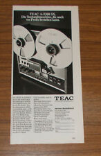Seltene werbung teac gebraucht kaufen  Legden
