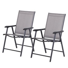 Outsunny 2pcs folding for sale  GREENFORD