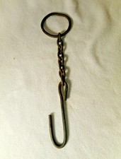 Colgador de plantas de hierro estilo vintage antiguo cadena y gancho colgador rústico para plantas segunda mano  Embacar hacia Mexico