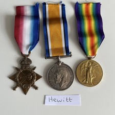 Ww1 medal trio for sale  ST. NEOTS