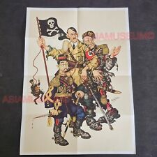 1944 Segunda Guerra Mundial EUA AMÉRICA CARICATURA SATÍRICA JAPÃO TOJO CARTAZ DE PROPAGANDA DE GUERRA J135, usado comprar usado  Enviando para Brazil