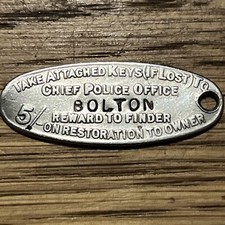 Reward keyring tag for sale  WHITLEY BAY