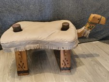Vintage camel cushion for sale  BLACKPOOL