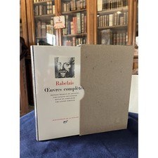 Rabelais oeuvres complètes d'occasion Rabelais oeuvres complètes d'occasion  Vernaison