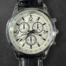 Relógio masculino cronógrafo GENEVA PRC 200; Funcionando! comprar usado Relógio masculino cronógrafo GENEVA PRC 200; Funcionando! comprar usado  Enviando para Brazil