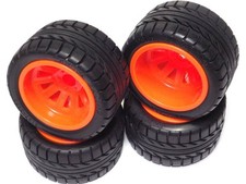 Pneu Tamiya Brittle Beetle Wheel Tarmac F/R 1 conjunto Stadium Acroshot Dt02Tdt03T 2W comprar usado  Enviando para Brazil