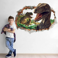 Adesivi murali dinosauri usato  Roma