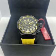 Relógio Swiss Legend Trimix mergulhador masculino cronógrafo amarelo dia/data 20ATM 44mm comprar usado  Enviando para Brazil