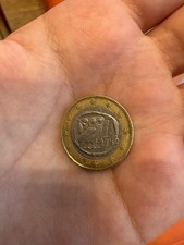 Moneta euro grecia usato  Torino