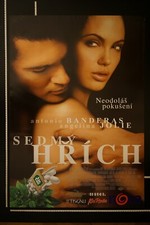Usado, PÔSTER ORIGINAL SIN 23x33 original filme tcheco 2001 ANTONIO BANDERAS, ANGELINA JOLIE comprar usado  Enviando para Brazil