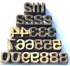 Letterpress wood rare for sale  UK