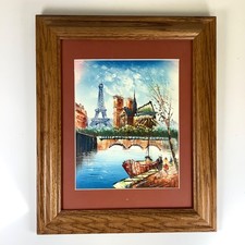 Vtg oil painting for sale  Rathdrum