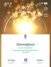 Pokémon GO - Guaranteed Lucky Gimmighoul comprar usado  Enviando para Brazil