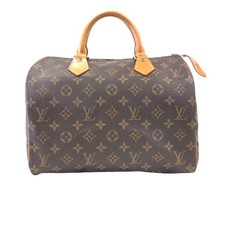 Usado, Bolsa Louis Vuitton monograma Speedy 30 M41526 Boston lona marrom autêntica 1033 comprar usado  Enviando para Brazil