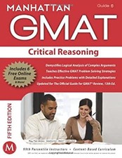 Critical reasoning gmat for sale  Reno