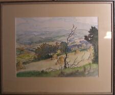 Aquarellgemälde weites feld gebraucht kaufen  Fehrbellin