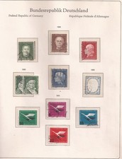 Sammlung bund 1954 gebraucht kaufen  Haan