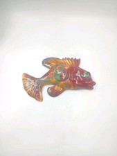 Poisson mural sculpture d'occasion  Roanne