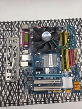 Usado, Placa-mãe Gigabyte antiga, Intel Dual Core E2160@ 1.80GHz CPU + 1GB DDR2 Ram comprar usado  Enviando para Brazil