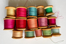 Vintage woodcotton reels for sale  BRISTOL