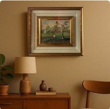 Quadro dipinto vintage usato  Caserta