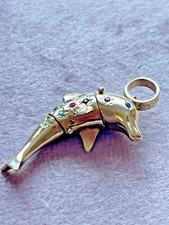 9ct gold dolphin pendant for sale 9ct gold dolphin pendant for sale LEEDS