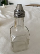 Glass vinegar bottle for sale  WHITSTABLE