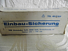 ddr sicherung gebraucht kaufen ddr sicherung gebraucht kaufen Halle