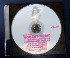 Katy Perry Woman's World Remixes CD Promo Single 5 tracks Limited comprar usado  Enviando para Brazil