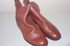 Sanders leather boots for sale  LONDON